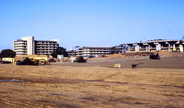 UCSD Revelle College campus under construction, 1964