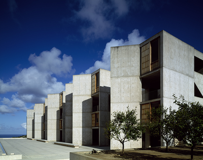 Salk Institute for Biological Studies buildirightngs designed by Louis Kahn