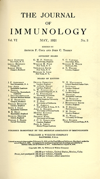 Vol. 6, Issue 3; May 1, 1921
