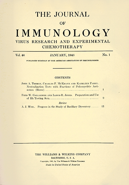 Vol. 46, Issue 1; January 1, 1943