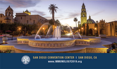 IMMUNOLOGY 2019TM Call for Abstracts