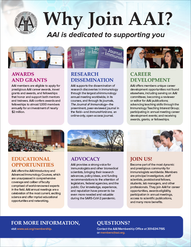 Why Join AAI? brochure