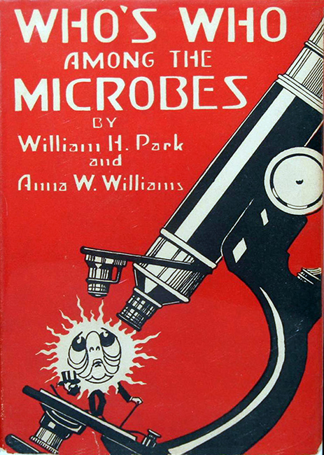 Cover for the 1937 edition of <em>Who's Who among the Microbes</em>