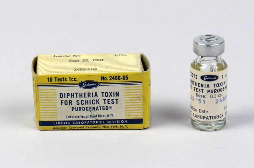 Diphtheria toxin, Lederle Laboratories, c. 1951