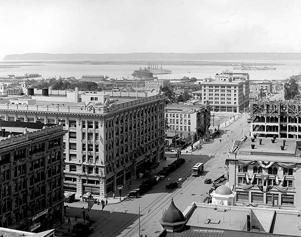 Downtown San Diego, c.1915