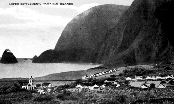 Leper settlement at Kalawao