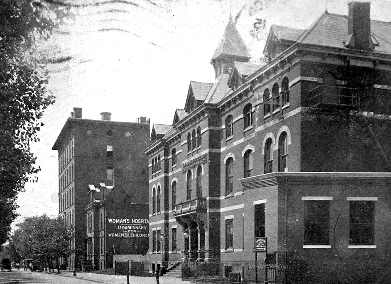 Postcard of Women’s Medical College of Pennsylvania, 1906