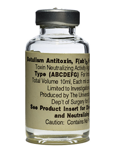 Botulism antitoxin serum, 1990