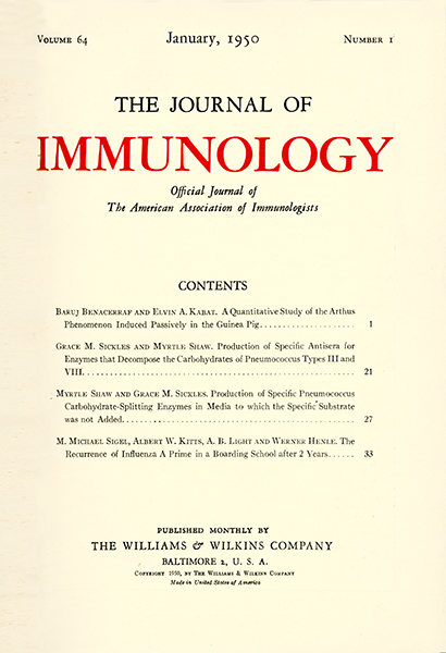 Vol. 64, Issue 1; January 1, 1950